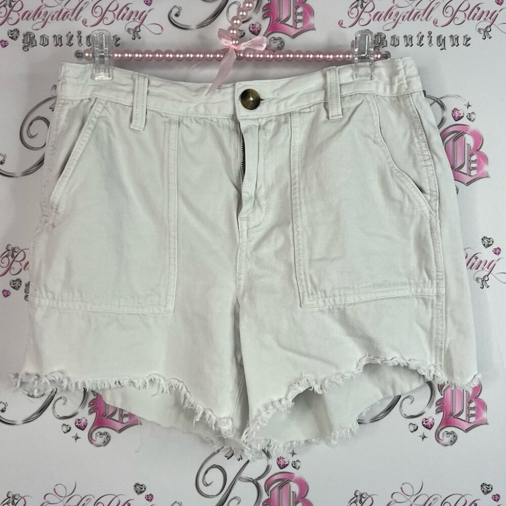Aerie shorts pockets Light Denim Jean Shorts